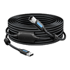 USB 2.0 A - USB-B kábel ferritmaggal Vention COQBL 2A 10m Fekete PVC - 0. kép