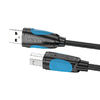 Nyomtatókábel USB 2.0 A - USB-B Vention VAS-A16-B500 5m Fekete - 1. kép