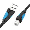 Nyomtatókábel USB 2.0 A - USB-B Vention VAS-A16-B500 5m Fekete - 2. kép