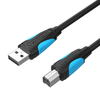 Nyomtatókábel USB 2.0 A - USB-B Vention VAS-A16-B500 5m Fekete - 3. kép