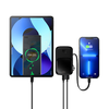  Baseus - Power Bank Qpow Pro (PPQD040001) - 2x Lightning, Type-C, USB, 20000mAh, 20W, kábel USB-C-vel - Fekete - 2. kép