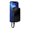  Baseus - Power Bank Qpow Pro (PPQD040001) - 2x Lightning, Type-C, USB, 20000mAh, 20W, kábel USB-C-vel - Fekete - 3. kép