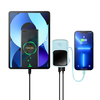  Baseus - Qpow Pro Power Bank (PPQD030003) - 2x Lightning, Type-C, USB, 20000mAh, 20W, kábel USB-C-vel - Kék - 2. kép