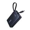  Baseus - PicoGo Power Bank (P10076803123-00) - Type-C, USB, Gyors Töltés, 45W, 10000mAh, Beépített Type-C Kábel - Fekete - 0. kép