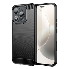 Honor 400 Lite Karbon Szilikon - Fekete tok