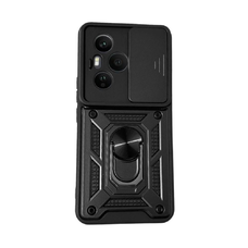 Honor 400 Pro tok - Fekete Armor Camshield állvánnyal és kameravédővel 