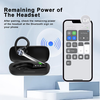 Techsuit - Bluetooth fejhallgató (CB3) - Kihangosító, ENC, LED digitális kijelző, Bluetooth 5.1, 500mAh, 72 órás beszélgetési idő - Fekete - 0. kép