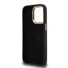 Guess PU 4G Metal Logo Stand Camera Frame fliptok iPhone 15 Pro fekete tok - 4. kép