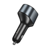 HOCO autós töltő USB A + Type C + szivargyújtó PD QC3.0 3A 35W Z56 fekete - 1. kép