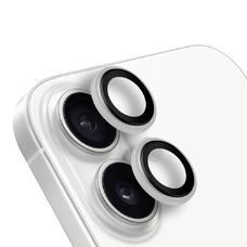 OBAL:ME Lencsevédő üvegfólia Apple iPhone 16/16 Plus Fehér