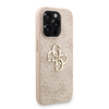 Guess PU 4G Metal Logo Pántos Tok iPhone 15 Pro Max Pink tok - 1. kép