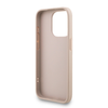Guess PU 4G Metal Logo Pántos Tok iPhone 15 Pro Max Pink tok - 3. kép