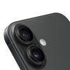 OBAL:ME Lencsevédő az Apple iPhone 16/16 Plus készülékhez Fekete, üvegfólia - 0. kép