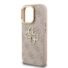 Guess PU 4G Metal Logo Stand Camera Frame Tok iPhone 15 Pro Pink - 3. kép