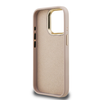 Guess PU 4G Metal Logo Stand Camera Frame Tok iPhone 15 Pro Pink - 4. kép