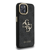 Guess PU 4G Fém Logós Álló Keretes iPhone 14 tok Fekete - 2. kép