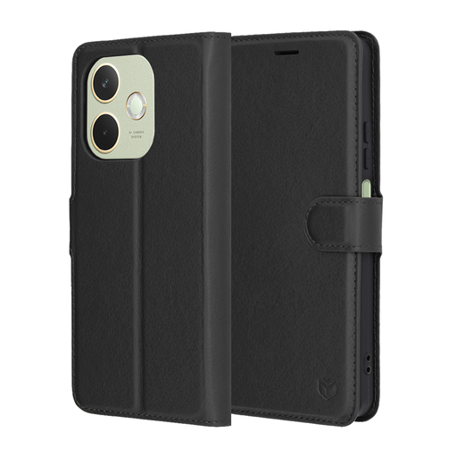 Techsuit - Bőr tok - Oppo A5 Pro 4G / A5 Pro 5G - Fekete Techsuit - Bőr tok - Oppo A5 Pro 4G / A5 Pro 5G - Fekete