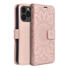 MEZZO fliptok iPhone 13 Pro Max készülékhez mandala rózsaarany tok - 2. kép