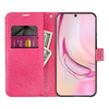 MEZZO fliptok Xiaomi Redmi Note 14 4G (GLOBAL - 164,84mm x 78,15mm x 8,16mm) mandala magenta tok - 1. kép