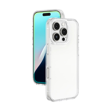 AmazingThing Minimal tok iPhone 16 Pro Max szilikon tok - Átlátszó
