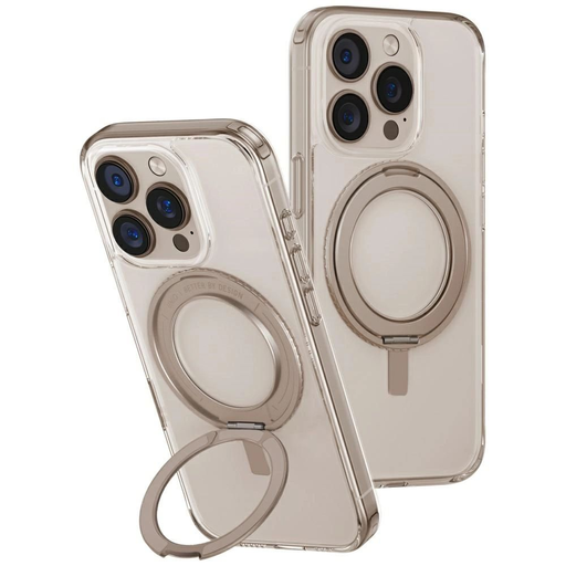 Uniq Swivix 360 Forgatható Kitámasztós iPhone 16 tok - Arany Uniq Swivix 360 Forgatható Kitámasztós iPhone 16 tok - Arany