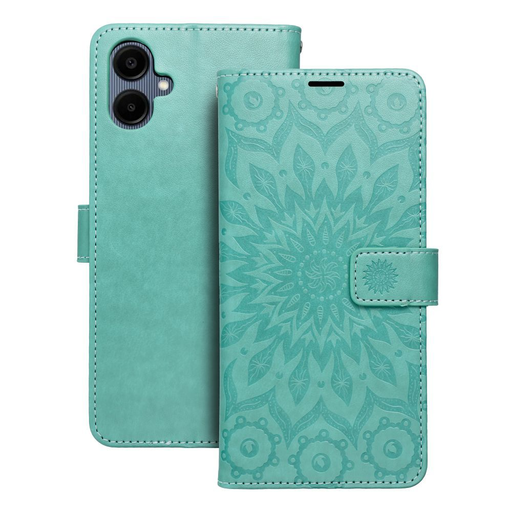 MEZZO fliptok Samsung Galaxy A06 mandala zöld tok