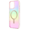 Uniq Iridescia Magclick Töltőtok iPhone 16 Pro Max-hoz - Rózsaszín tok - 0. kép
