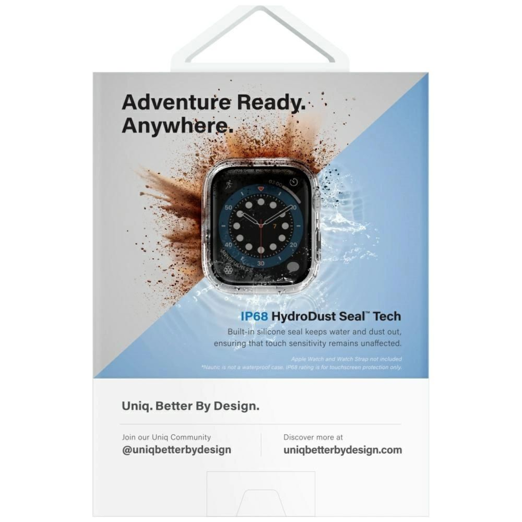 Uniq Nautic tok Apple Watch 42mm - Átlátszó tok - 8