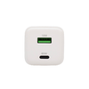 HOME SA65PPS USB hálózati szupergyors töltő, 65Watt, 2in1: USB-A + USB-C aljzat, QC + PD + PPS gyorstöltés, GaN technológia - 2. kép