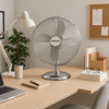 Techwood TVI-335 fém asztali ventilátor, 30 cm-es lapátátmérő, 45 W, 3 sebesség, oszcillálás, hálózati tápellátás - 1. kép