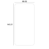 Etteri hibrid üvegfólia iPhone 16e-hez - 0. kép