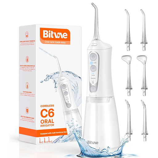  Bitvae - Vízsugár Fogselyem (BVC6) - 6 fúvóka - Fehér