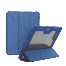 Nillkin Bumper PRO Protective Stand tok több szögben iPad Pro 11 2024 számára Zafírkék tok