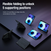 Nillkin Bumper PRO Protective Stand tok több szögben iPad Pro 11 2024 számára Zafírkék tok - 2. kép