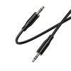 Borofone AUX Kábel BL26 Standard - jack 3,5mm - jack 3,5mm - 1 méter fekete - 0. kép