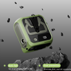  Techsuit - Prémium Hordozható Mini Ventilátor (Z13) - Power Bankkal, Újratölthető, 5 Szélsebesség, Övcsat, 10000mAh - Szürke - 2. kép