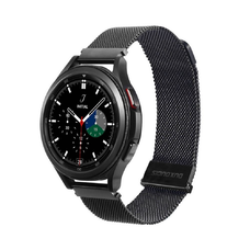 DUX DUCIS Milanese rozsdamentes acél mágneses szíj 22 mm fekete