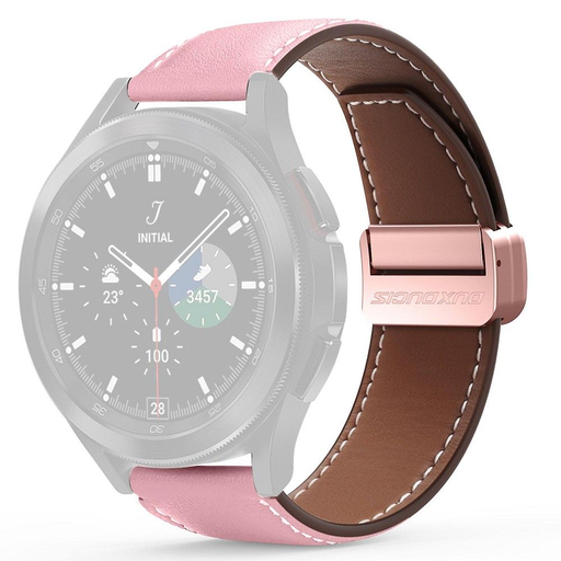 DUX DUCIS YA valódi bőr 22 mm rózsaszín óraszíj