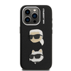 Karl Lagerfeld Grained PU K&CH Heads iPhone 15 Pro Max tok - 1. kép