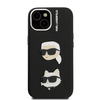 Karl Lagerfeld Grained PU K&CH Heads iPhone 15 tok - 1. kép