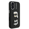 Karl Lagerfeld Grained PU K&CH Heads tok iPhone 16-hoz fekete - 2. kép