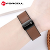 FORCELL F-DESIGN FS20 mágneses öko bőr szíj Samsung Galaxy Watch 22 mm fekete - 1. kép