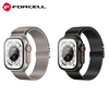 FORCELL F-DESIGN FA11 rozsdamentes acél szíj APPLE Watch 38 / 40 / 41 mm ezüst - 0. kép