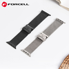 FORCELL F-DESIGN FA11 rozsdamentes acél szíj APPLE Watch 38 / 40 / 41 mm ezüst - 1. kép