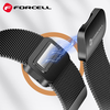 FORCELL F-DESIGN FS11 mágneses rozsdamentes acél szíj SAMSUNG Watch-hoz 20 mm ezüst - 3. kép