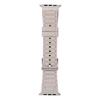 FORCELL F-DESIGN FA06 szilikon szíj Apple Watch 42 / 44 / 45 / 49 mm-hez fehér - 3. kép