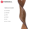 FORCELL F-DESIGN FS21 eco bőr óraszíj SAMSUNG Watch 20 mm barna - 4. kép