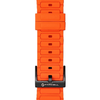 FORCELL F-DESIGN FA06 szilikon szíj Apple Watch 42 / 44 / 45 / 49 mm narancs - 3. kép