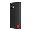  Techsuit - Bőr Tok - Nothing CMF Phone 2 Pro - Fekete tok - 3. kép