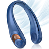  Techsuit - Nyakventilátor (S9) - Hordozható, digitális kijelzővel, 3 szélsebességgel, 5200mAh, 5800RPM - Kék - 1. kép